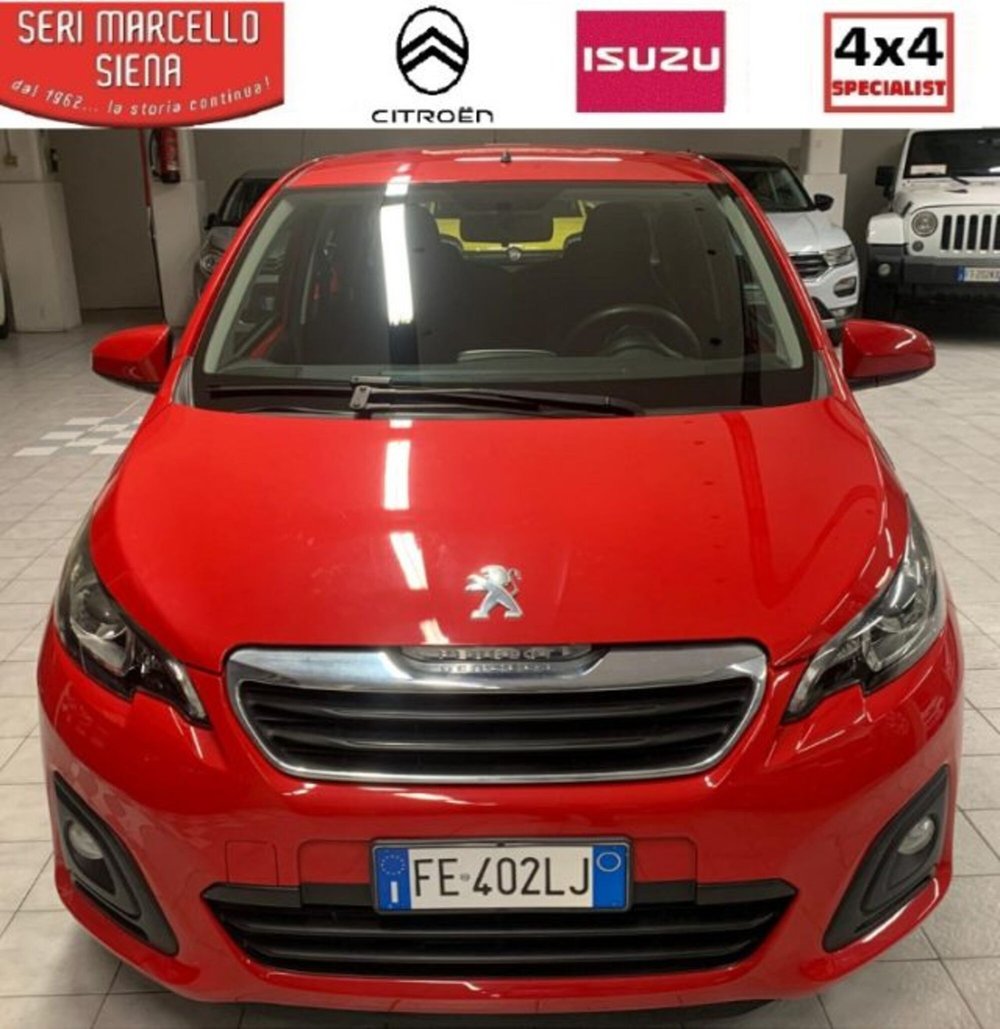 Peugeot 108 usata a Siena