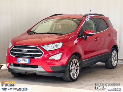 Ford EcoSport 1.0 EcoBoost 125 CV Titanium  del 2021 usata a Albano Laziale