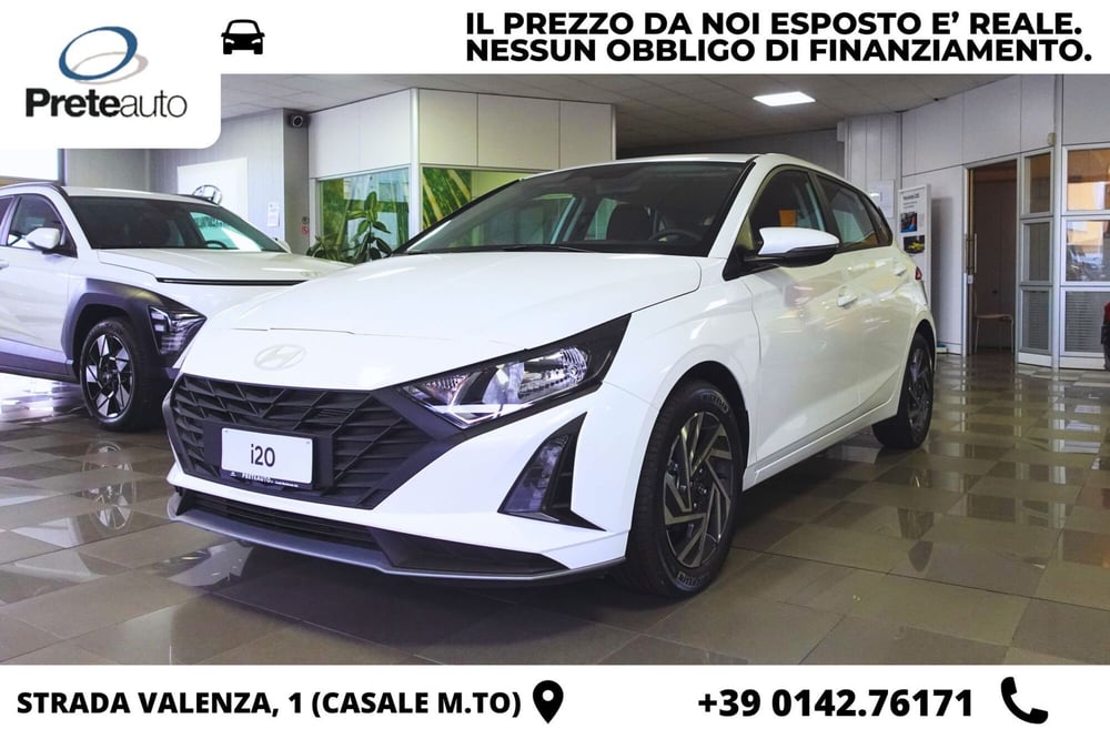 Hyundai i20 nuova a Vercelli