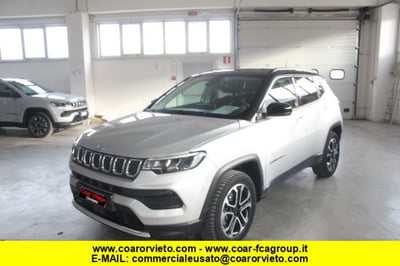 Jeep Compass 1.3 T4 190CV PHEV AT6 4xe Limited  del 2022 usata a Orvieto