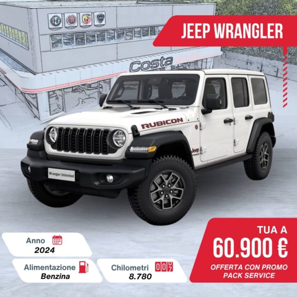 Jeep Wrangler Unlimited usata a Treviso