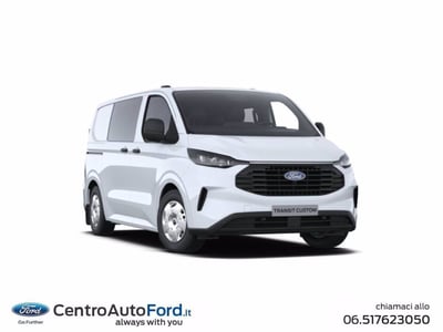 Ford Transit Custom Furgone Cabinato transit custom V710 320 2.0 ecoblue 136cv Trend L1H1 d.cab. AWD A8 nuova a Albano Laziale