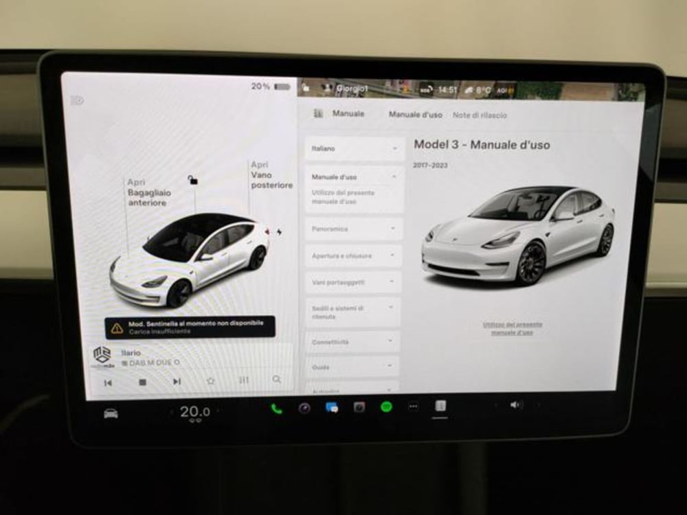 Tesla Model 3 usata a Modena (20)