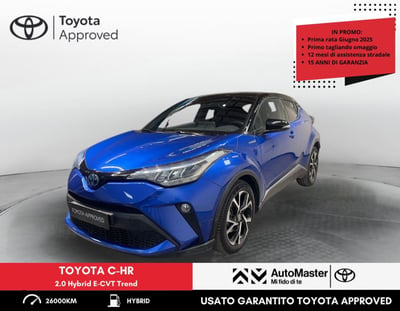 Toyota Toyota C-HR 2.0 Hybrid E-CVT Trend  del 2021 usata a Ferrara