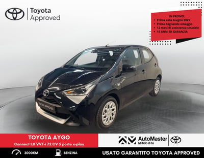 Toyota Aygo Connect 1.0 VVT-i 72 CV 5 porte x-play del 2021 usata a Ferrara