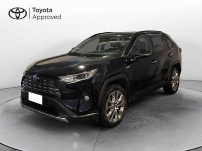 Toyota Rav4 vvt-ie h Lounge awd-i 222cv e-cvt del 2021 usata a Torino