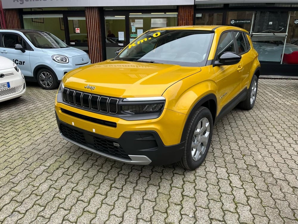 Jeep Avenger nuova a Milano