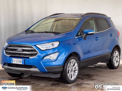 Ford EcoSport 1.0 EcoBoost 125 CV Titanium  del 2021 usata a Albano Laziale