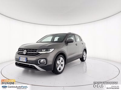 Volkswagen T-Cross 1.0 TSI 115 CV Advanced BMT  del 2019 usata a Albano Laziale