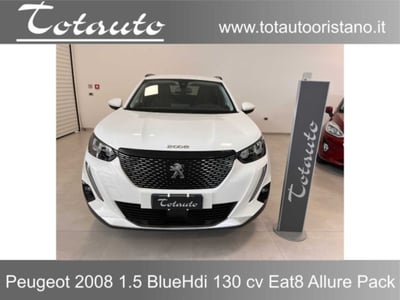 Peugeot 2008 BlueHDi 130 S&amp;S EAT8 Allure Pack  del 2021 usata a Ghilarza