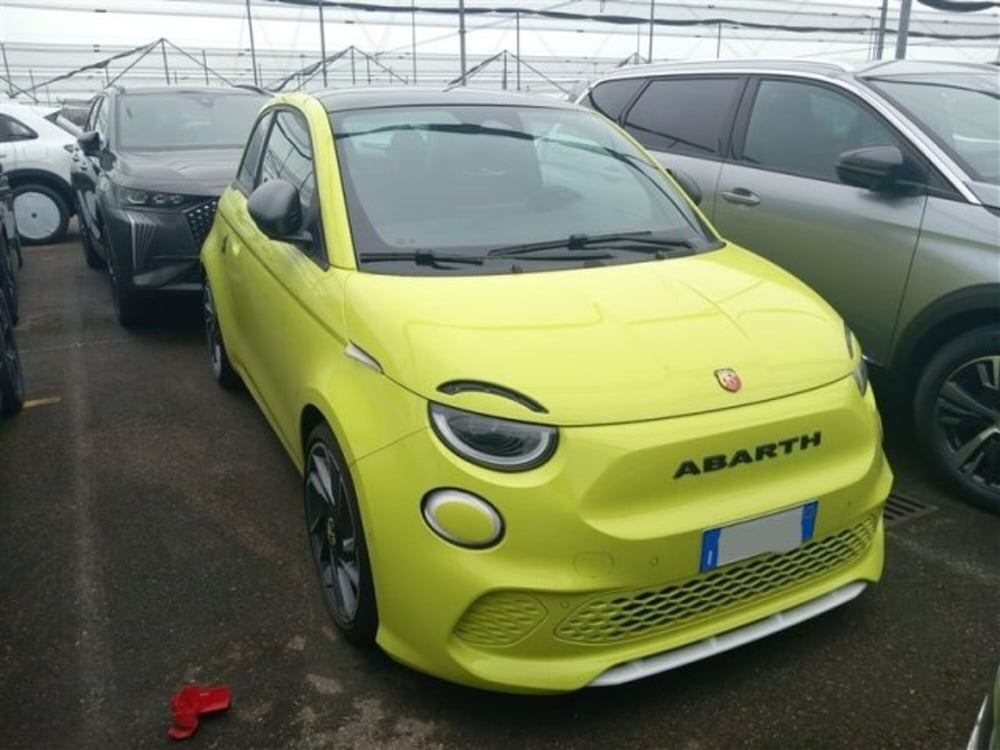 Abarth 500e usata a Aosta