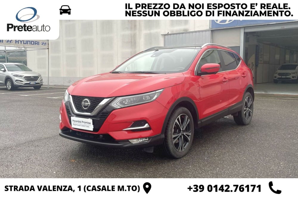 Nissan Qashqai usata a Vercelli