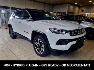 Jeep Compass 1.3 T4 190CV PHEV AT6 4xe Limited  del 2021 usata a Limena