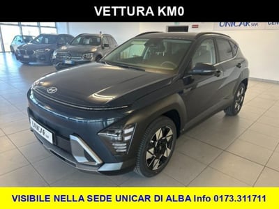 Hyundai Kona HEV 1.6 DCT XLine nuova a Alba