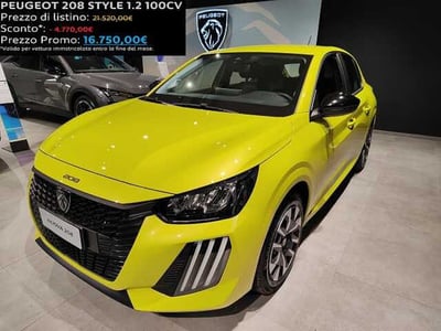 Peugeot 208 PureTech 100 Stop&amp;Start 5 porte GT nuova a Viterbo