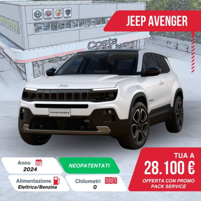 Jeep Avenger 1.2 turbo Summit fwd 100cv nuova a Valdobbiadene