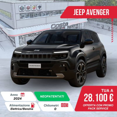 Jeep Avenger 1.2 turbo Summit fwd 100cv nuova a Valdobbiadene