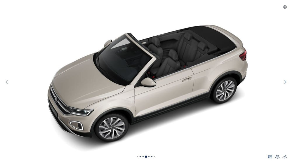 Volkswagen T-Roc Cabrio nuova a Modena (6)