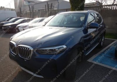 BMW X3 xdrive20d mhev 48V auto del 2022 usata a Tricase