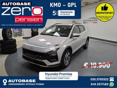 Hyundai Bayon 1.2 mpi Xline mt nuova a Brescia