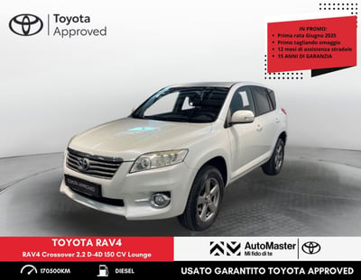 Toyota Rav4 2.2 D-4D 150 CV Lounge  del 2012 usata a Ferrara