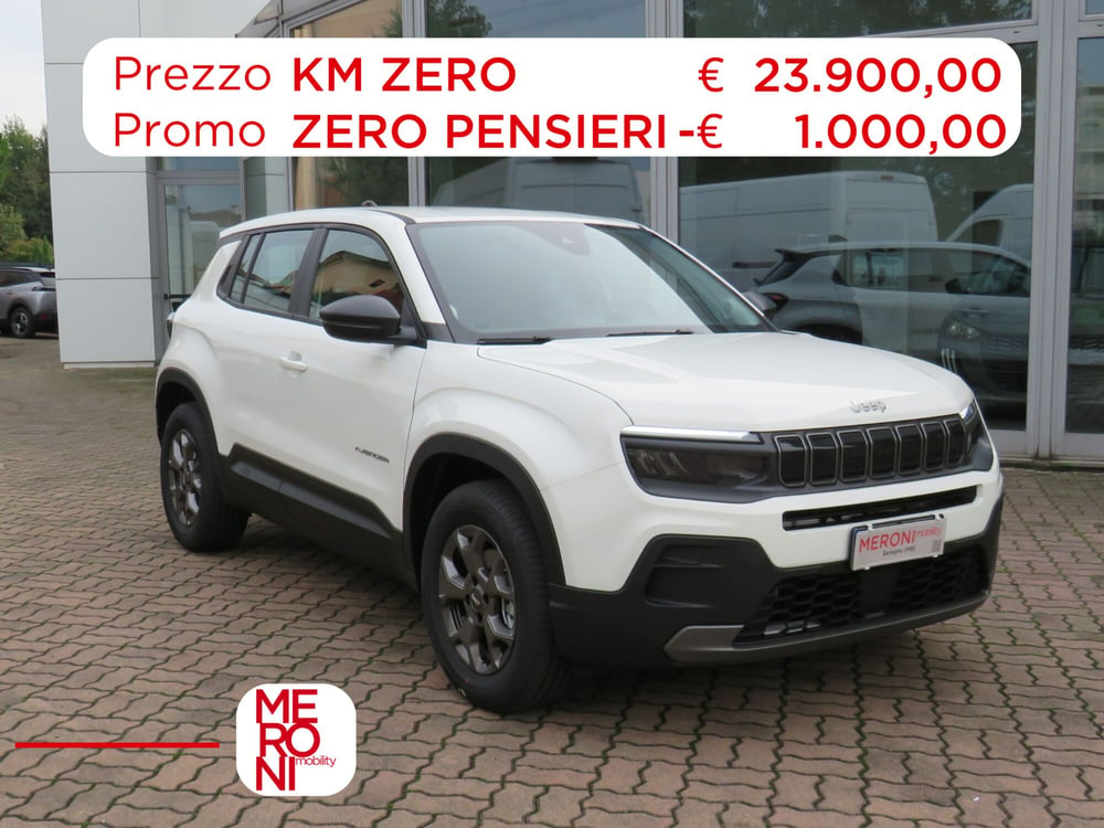 Jeep Avenger nuova a Monza e Brianza