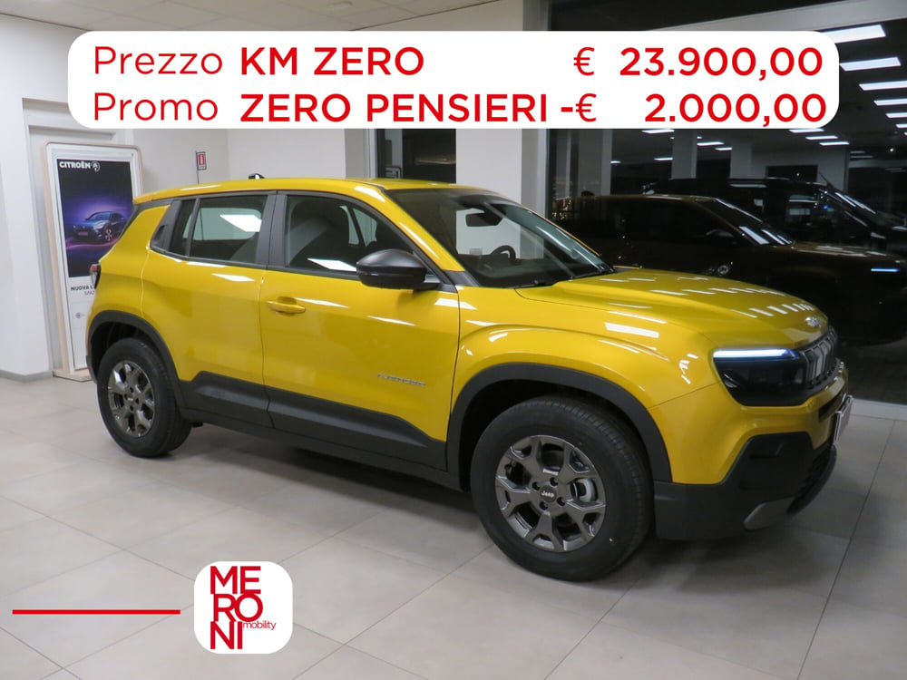 Jeep Avenger nuova a Monza e Brianza