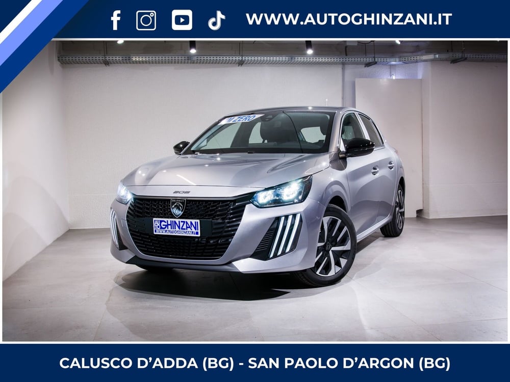 Peugeot 208 nuova a Bergamo