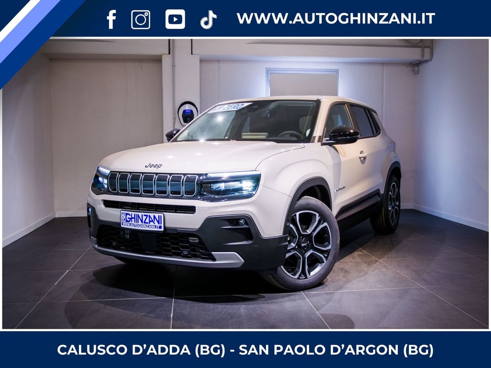 Jeep Avenger nuova a Bergamo