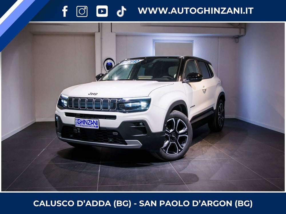 Jeep Avenger nuova a Bergamo