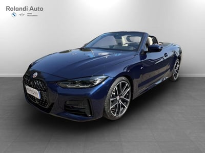 BMW Serie 4 Cabrio 420d  mhev 48V MSport Pro auto del 2022 usata a Alessandria