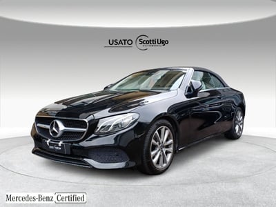 Mercedes-Benz Classe E Cabrio 220 d Auto 4Matic Cabrio Business Sport  del 2018 usata a Tavarnelle Val di Pesa