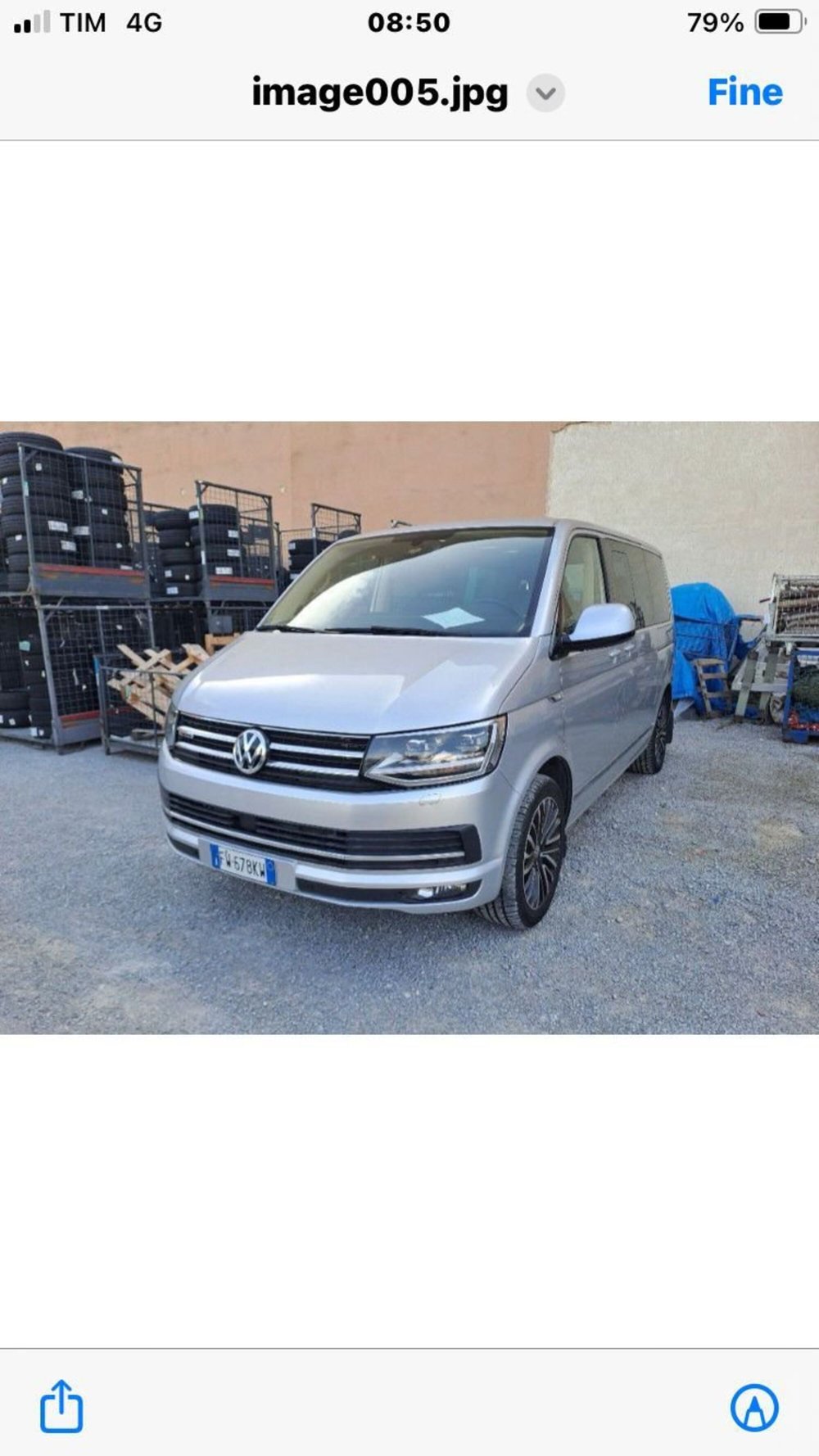 Volkswagen Multivan usata a Bologna