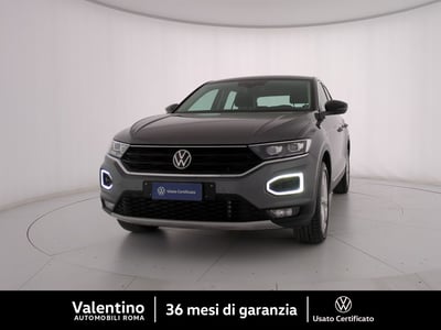 Volkswagen T-Roc 1.5 TSI ACT DSG Advanced BlueMotion Technology  del 2020 usata a Roma