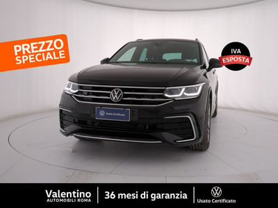 Volkswagen Tiguan 2.0 TDI 150 CV SCR DSG 4MOTION R-Line del 2023 usata a Roma