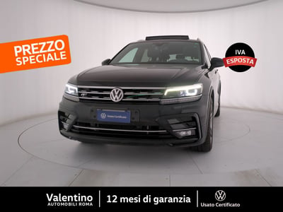 Volkswagen Tiguan Allspace 2.0 TDI 190 CV SCR DSG 4MOTION Advanced BMT  del 2019 usata a Roma