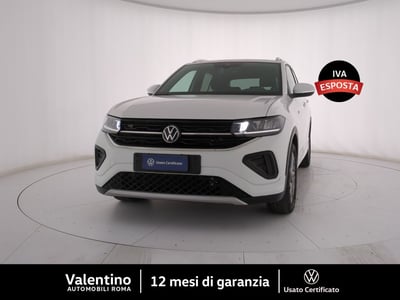 Volkswagen T-Cross 1.0 tsi R-Line 115cv del 2024 usata a Roma