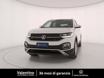 Volkswagen T-Cross 1.0 TSI 110 CV DSG Advanced del 2021 usata a Roma