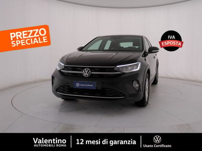 Volkswagen Taigo 1.0 TSI 110 CV Life del 2024 usata a Roma