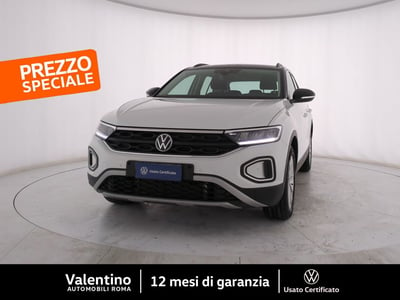 Volkswagen T-Roc 1.0 TSI Life del 2022 usata a Roma