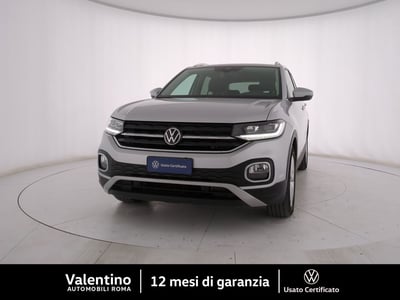 Volkswagen T-Cross 1.0 TSI 110 CV DSG Advanced del 2022 usata a Roma