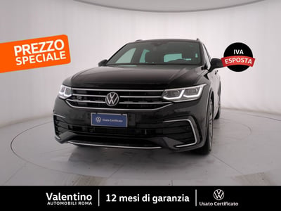 Volkswagen Tiguan 2.0 TDI 150 CV SCR DSG 4MOTION R-Line del 2023 usata a Roma