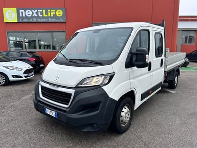 Peugeot Boxer Telaio 435 2.2 BlueHDi 140 S&amp;S PLM-DC Cassonato Acciaio  del 2019 usata a Conegliano