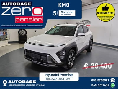 Hyundai Kona HEV 1.6 DCT XLine nuova a Brescia