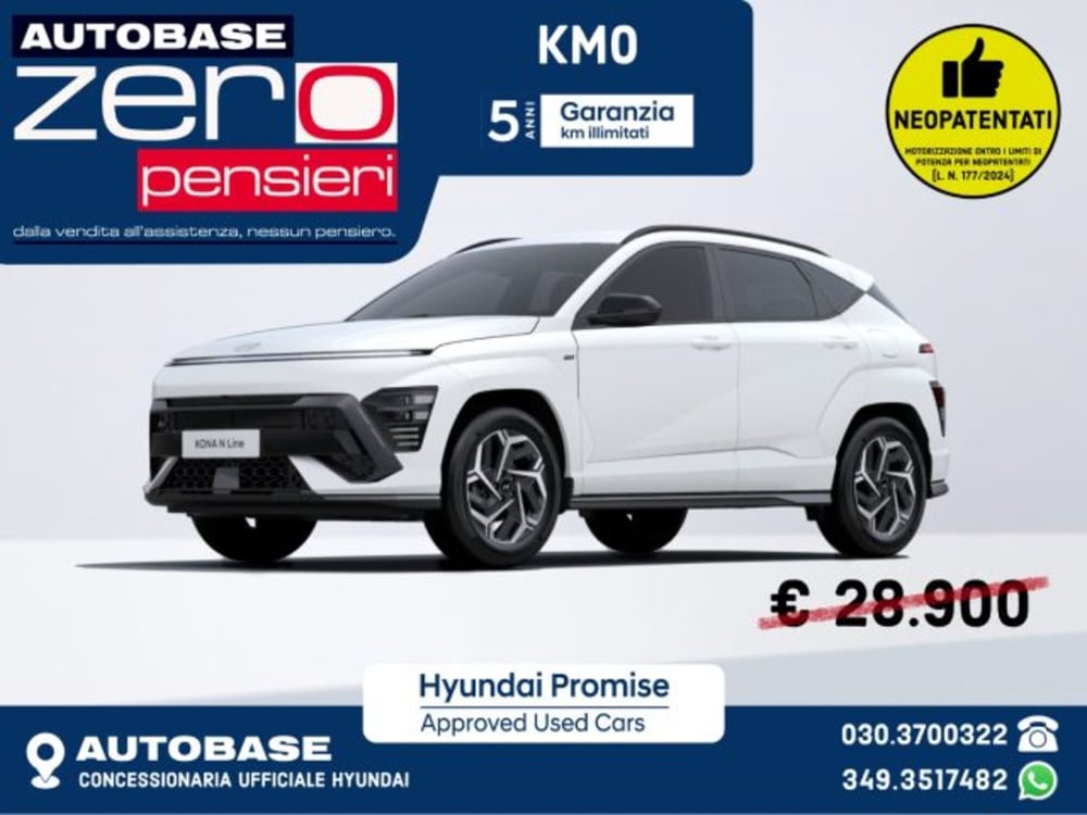 Hyundai Kona nuova a Brescia