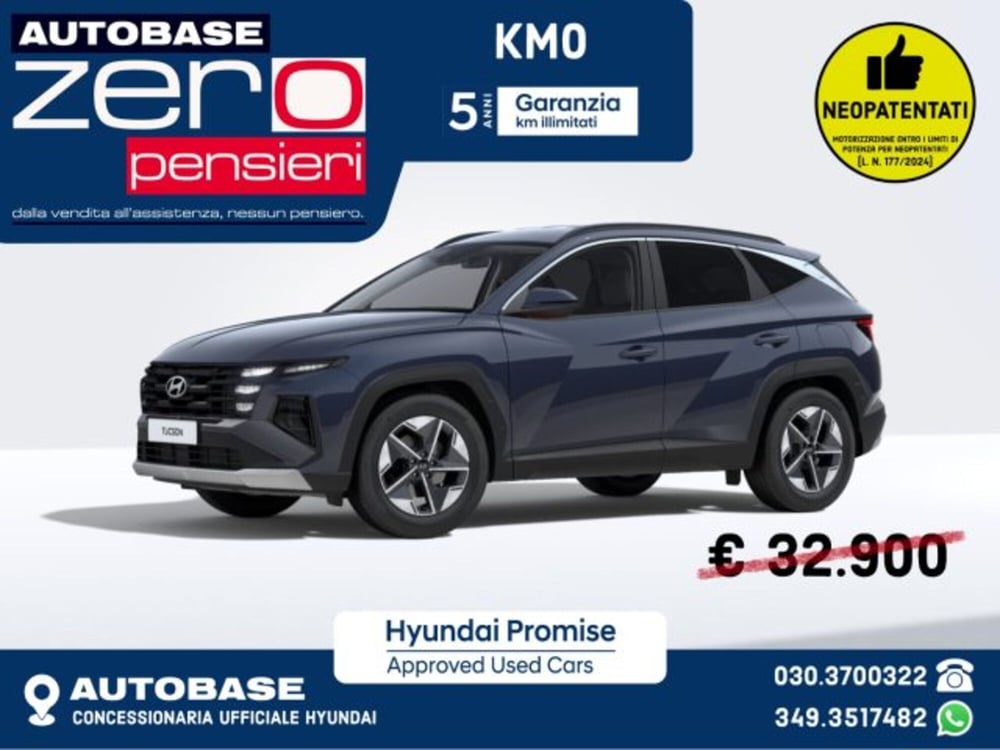 Hyundai Tucson nuova a Brescia