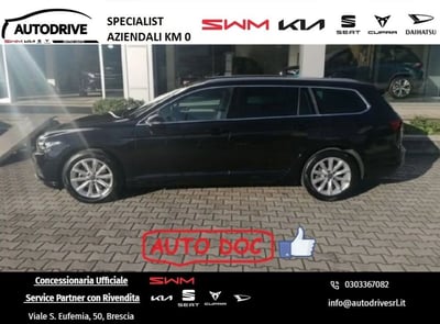 Volkswagen Passat Variant 2.0 TDI SCR EVO DSG Business del 2021 usata a Brescia