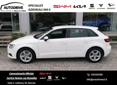 Audi A3 Sportback 1.6 TDI S tronic Business  del 2019 usata a Brescia