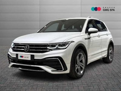 Volkswagen Tiguan 2.0 TDI 150 CV SCR DSG 4MOTION R-Line del 2021 usata a Pistoia