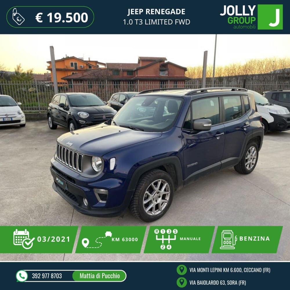 Jeep Renegade usata a Frosinone (2)